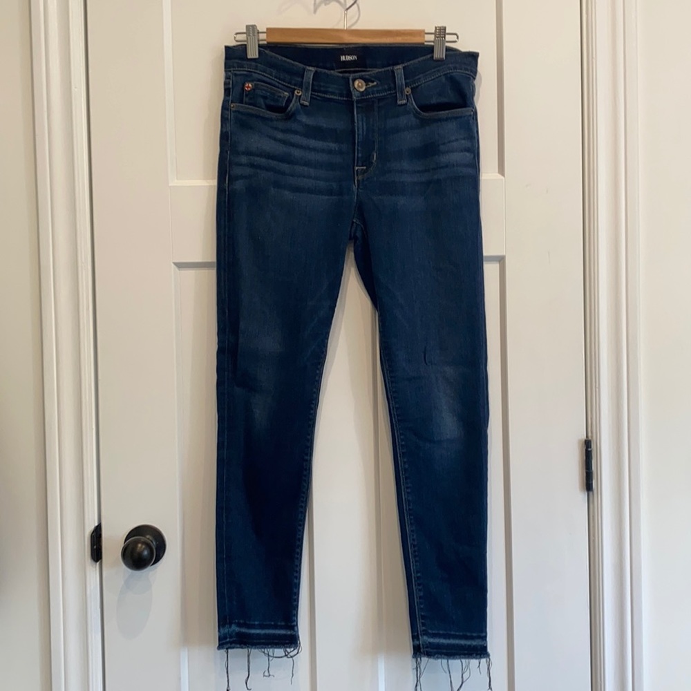 Hudson “Krista” Super Skinny Crop Jean